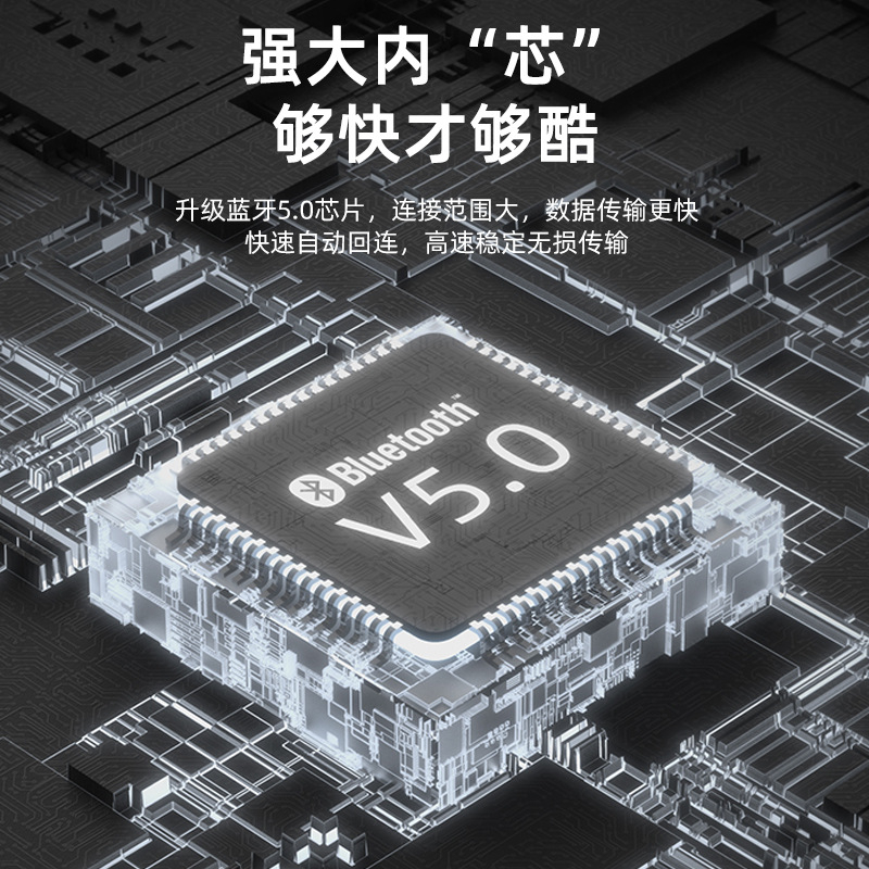 Tai Nghe Bluetooth Thể Thao Không Dây Dạ Quang Mẫu Cross-Border VJ033