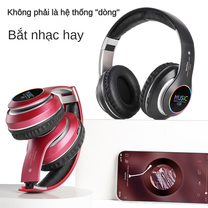 Tai Nghe Bluetooth Thể Thao Không Dây Dạ Quang Mẫu Cross-Border VJ033