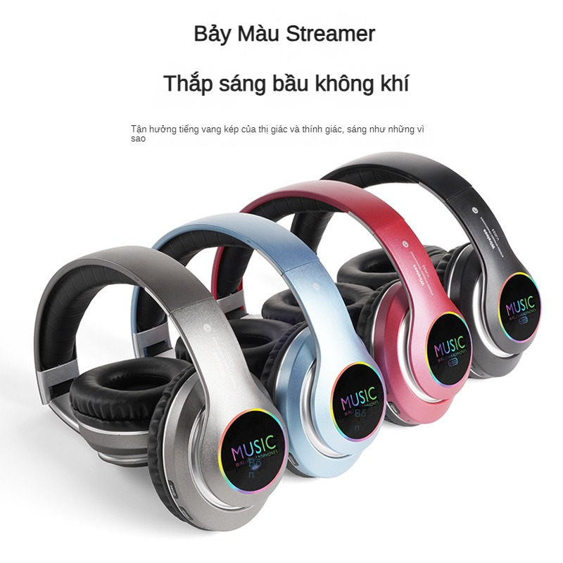 Tai Nghe Bluetooth Thể Thao Không Dây Dạ Quang Mẫu Cross-Border VJ033