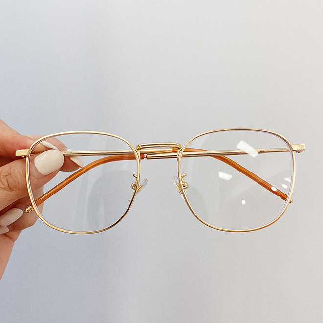 VIENDO Kính Chống Bức Xạ UV400 Bằng Kim Loại Thời Trang kính đổi màu khi ra nắng Cho Nam Và Nữ(có thể cắt cận thị ống kính)