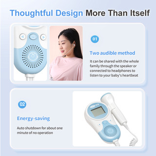 Máy Đo Nhịp Tim Cofoe Fetal Doppler