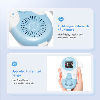 Máy Đo Nhịp Tim Cofoe Fetal Doppler