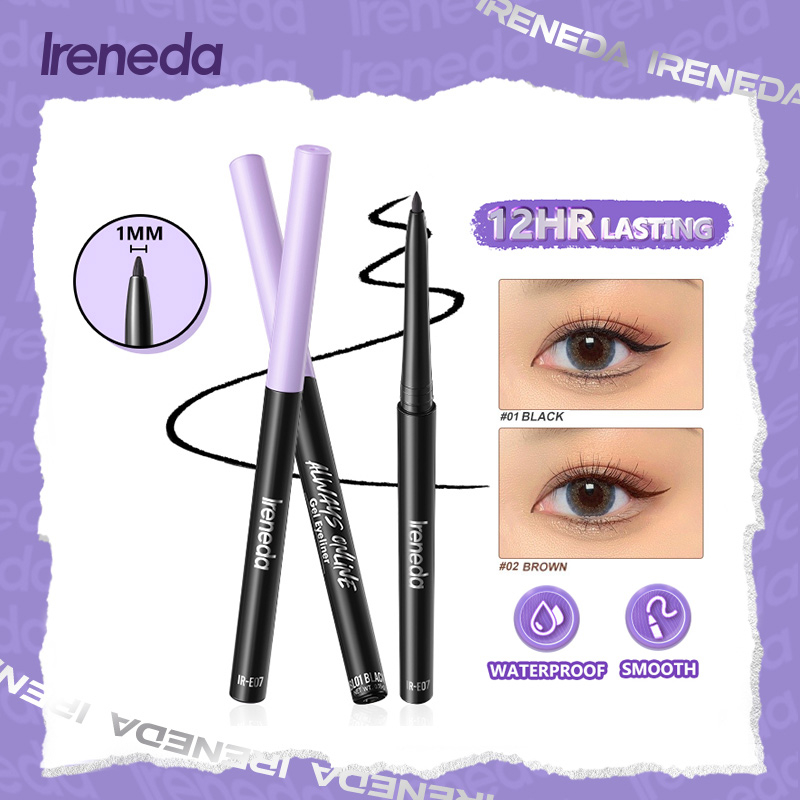 Bút kẻ mắt Focallure mềm mại siêu mỏng 1.7mm lâu trôi chống thấm nước