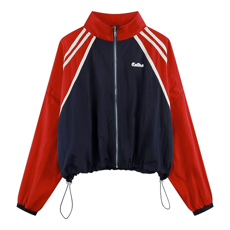 Áo Khoác Bóng Chày Phong Cách Retro Thời Trang Cho Nữ