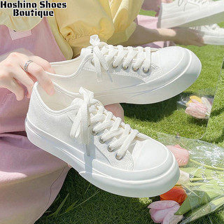 Giày thể thao vải canvas đế bằng chống trượt kiểu nhật hàn cá tính cho nữ