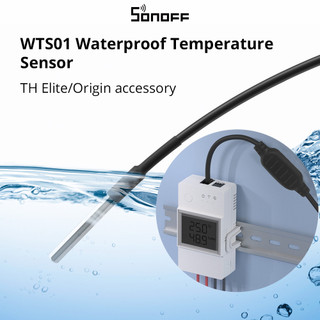 Công Tắc Cảm Biến Nhiệt Độ SONOFF WTS01 Chống Thấm Nước Chuyên Dụng