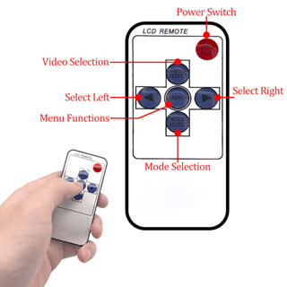 Màn hình ô tô 7 "16: 9 màn hình 800 * 480 với đầu vào video 2 chiều tft hd kỹ thuật số cho camera quan sát phía sau bãi đậu xe dự phòng đảo ngược