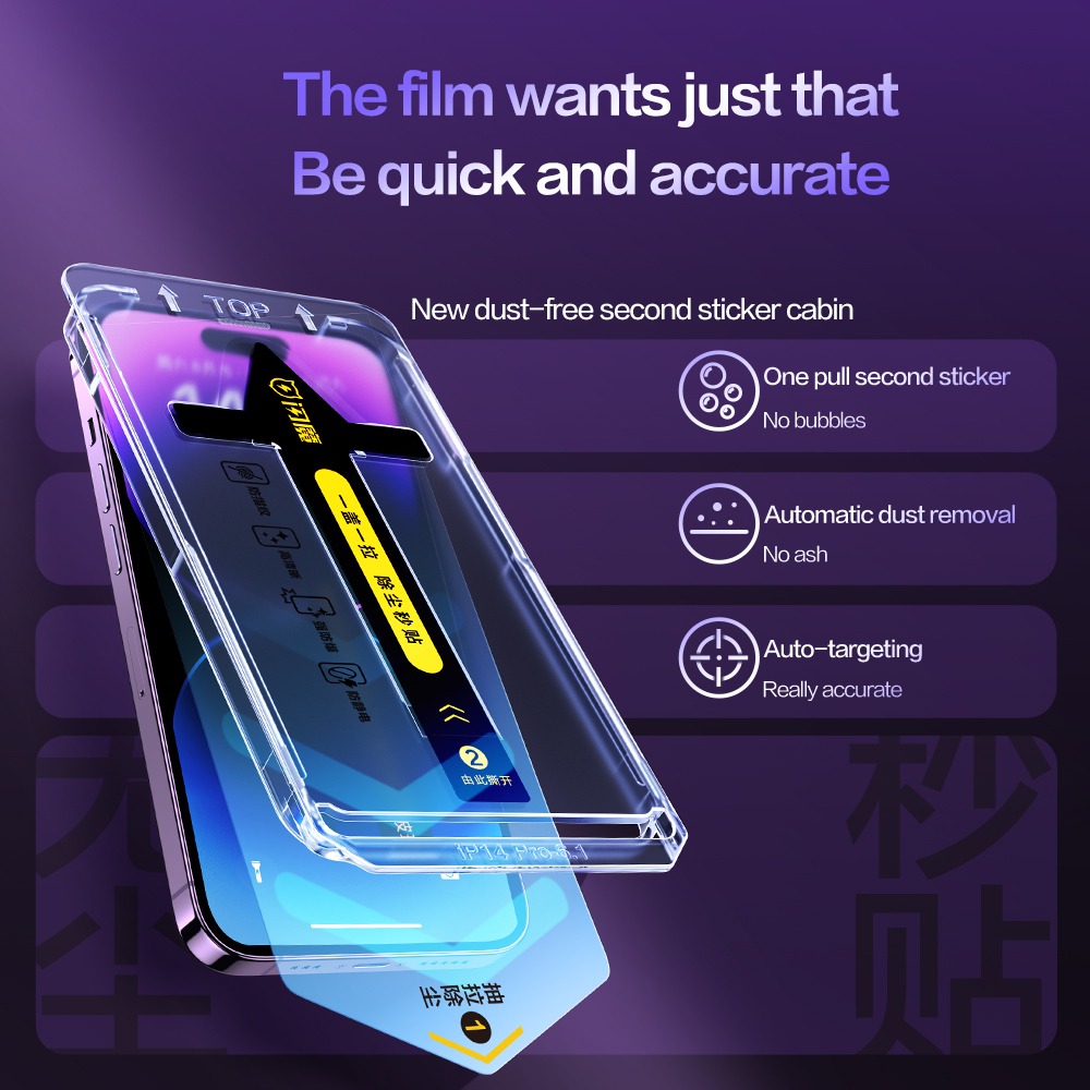 SmartDevil Kính Cường Lực Chống Bụi Chống Rơi Cho iPhone 12 / 13 / 14 Sự Bảo Vệ
