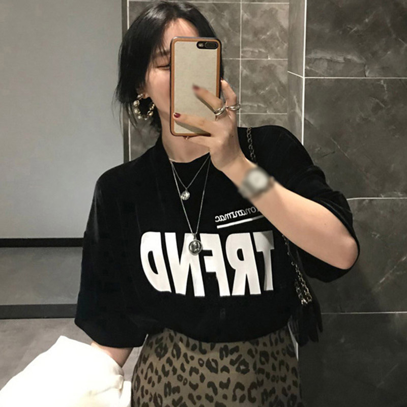 Áo Thun Tay Ngắn Dáng Rộng Hoạ Tiết Chú Gấu Đáng Yêu