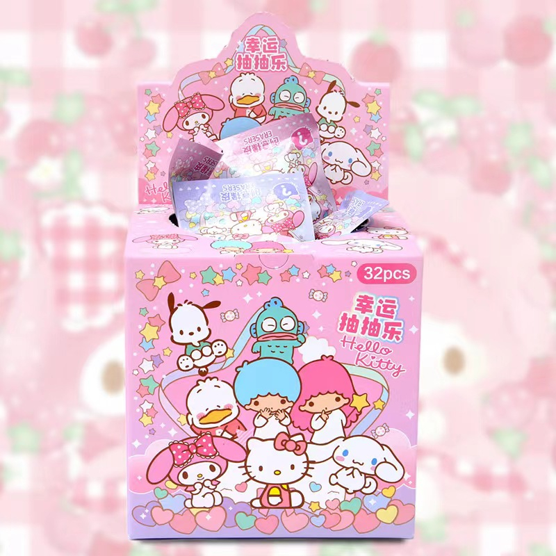 SANRIO 1 Gói Gôm Tẩy Hình Động Vật Dễ Thương