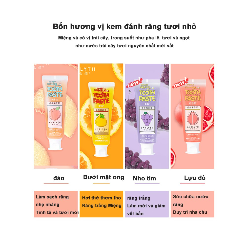 Kem Đánh Răng Làm Trắng Da Cho Phụ Nữ Mang Thai 100g BOBOTIAO