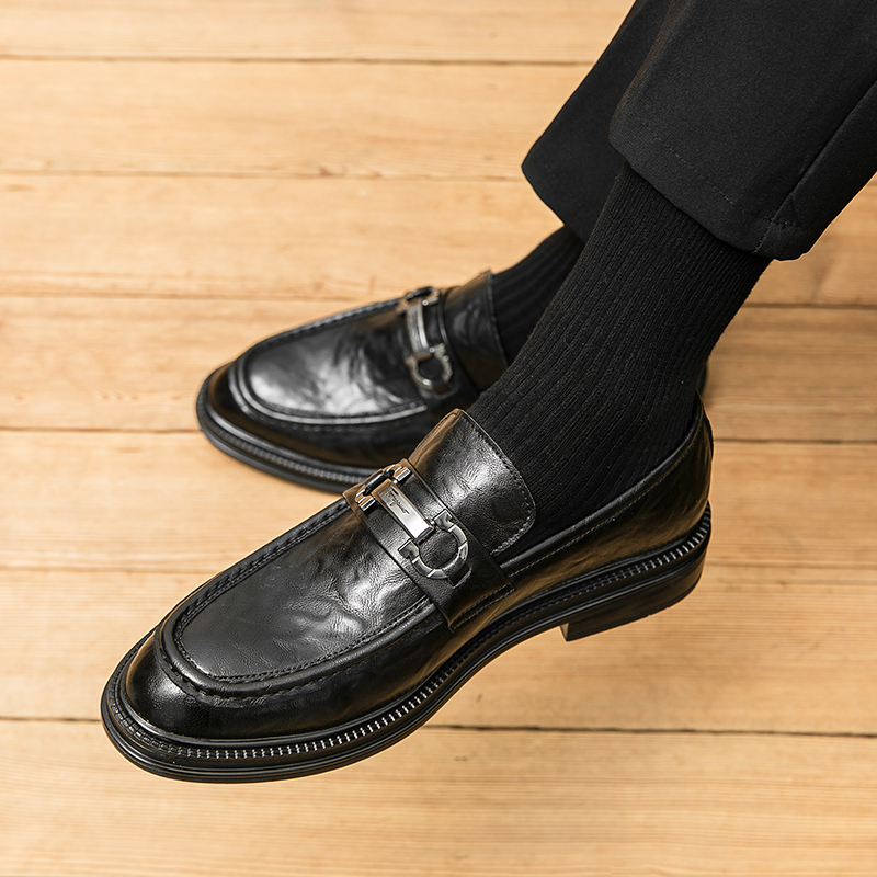 Giày Lười Da Mềm Thời Trang Cho Nam