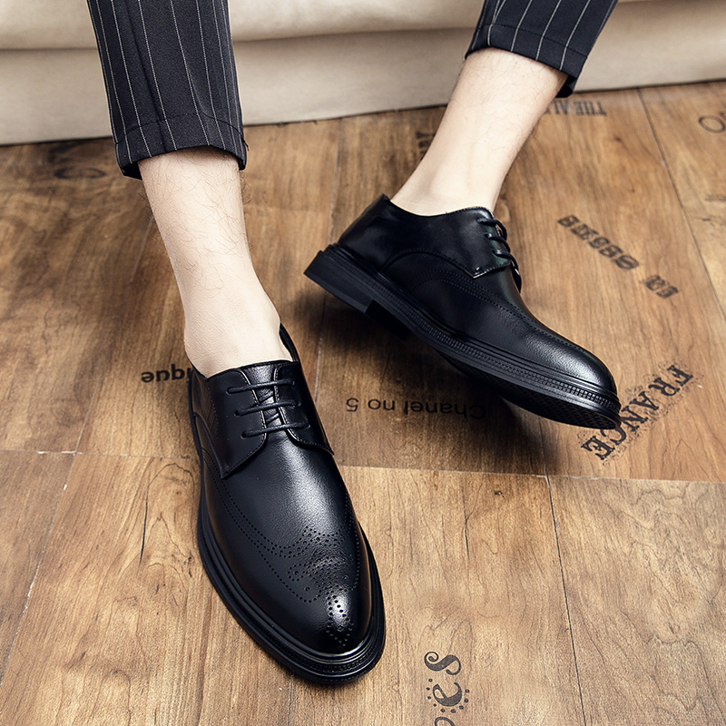 Giày Oxfords Brogues Thiết Kế Thoải Mái Thời Trang Công Sở Cho Nam