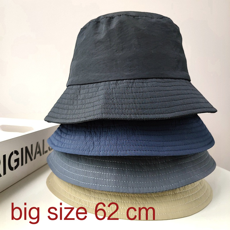 Mũ bucket Chống Nắng Kích Cỡ Lớn 62Cm Thời Trang Dành Cho Nam Và Nữ