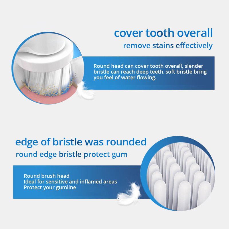 Đầu bàn chải đánh răng điện Oral B EB60 thay thế hoạt động bằng sóng siêu âm