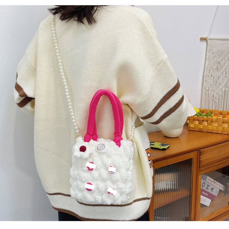 Túi Đeo Chéo Hình Đám Mây Đan Thủ Công diy Cho Bạn Gái