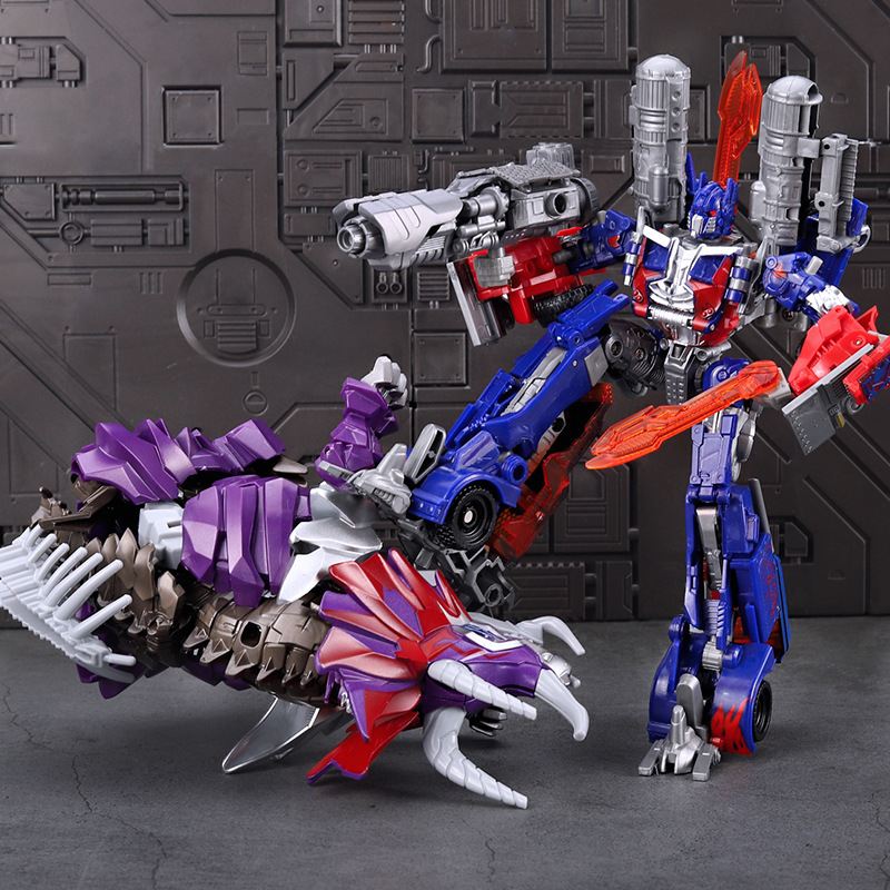 Mô Hình Đồ Chơi Xe Biến Hình Optimus Prime Chính Hãng Bằng Hợp Kim Nhôm