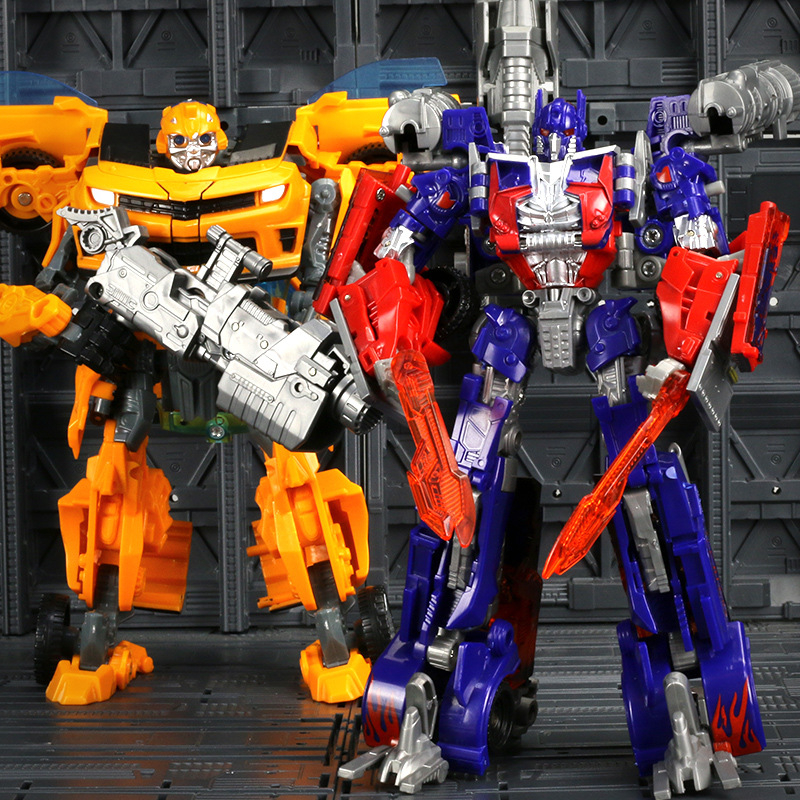 Mô Hình Đồ Chơi Xe Biến Hình Optimus Prime Chính Hãng Bằng Hợp Kim Nhôm