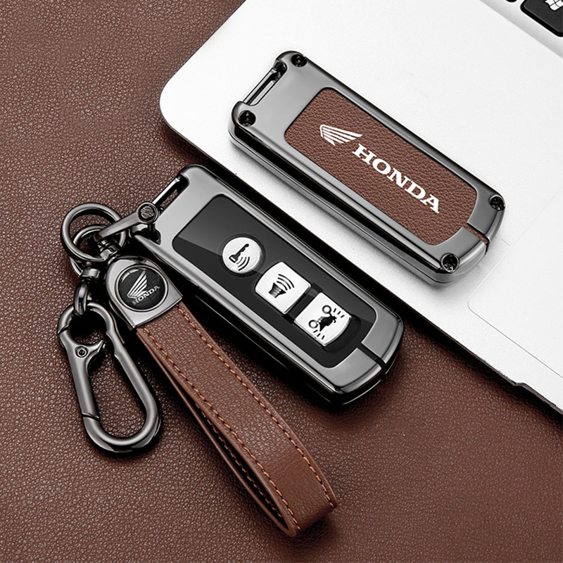 Ốp Chìa Khóa Xe Máy Honda SH 16-23 SH Mode PCX Hợp Kim Kẽm Cao Cấp Vỏ Bọc Chìa Khóa Cho Honda Pcx SH300i NF07 X-ADV XADV Forza 300 /Bao Chìa Khóa Honda SH, PCX, SH Mode, Cub 125, Adv