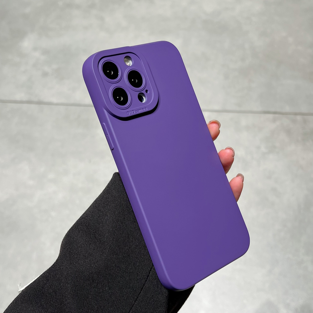 Fashion Grey Color Simple Style Phone Cover,Fashion Shockproof Full Protective Phone Case, For iPhone 14/13/12/11/XS/8P/7P