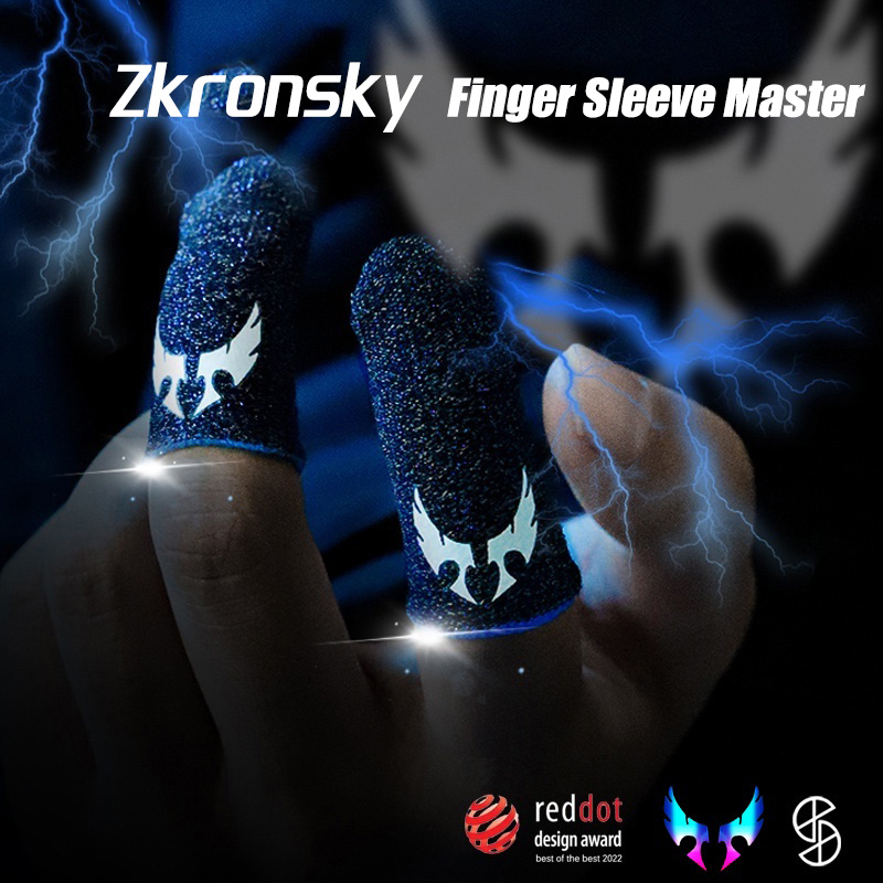 Bao tay chơi game Zkronsky 86 kim，Mồ hôi cao cấp, dành riêng cho các trò chơi
