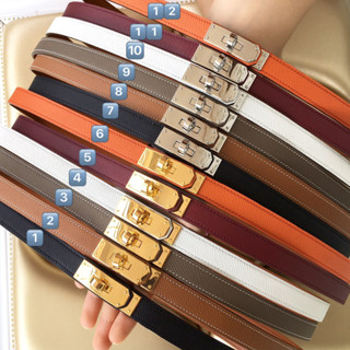 Thắt Lưng Da 100% Có Thể Điều Chỉnh Độ Dài Kèm Hộp Đựng Dành Cho Nữ