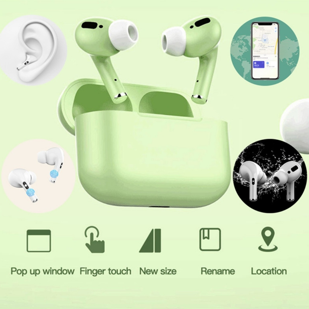 Macaron Bluetooth Earphone Headset Ture Wireless Earbuds Waterproof Music Earpiece Sport Earbuds