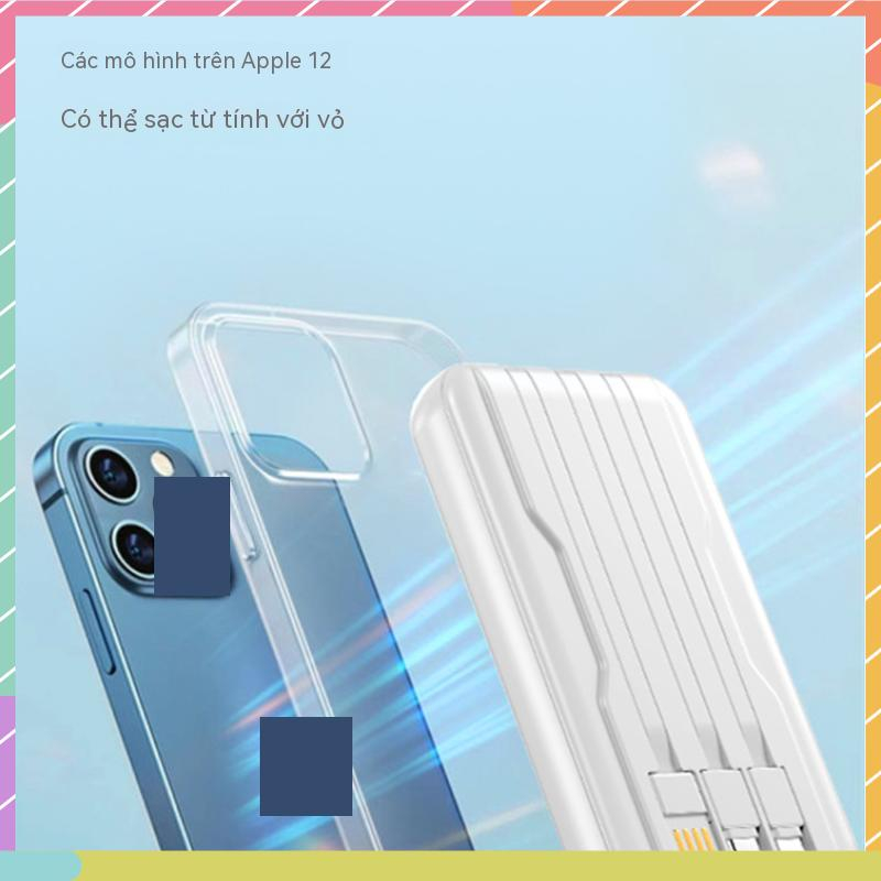 Cục Sạc Nhanh Không Dây 10000Mah Có Nam Châm