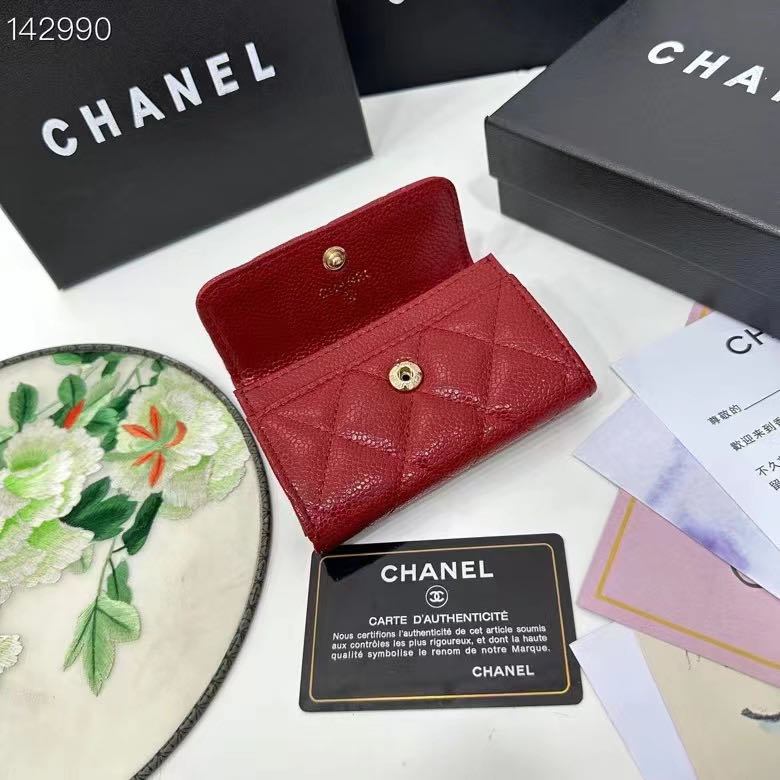 Túi Đựng Thẻ Phụ Nữ Caviar Chính Hãng 100%