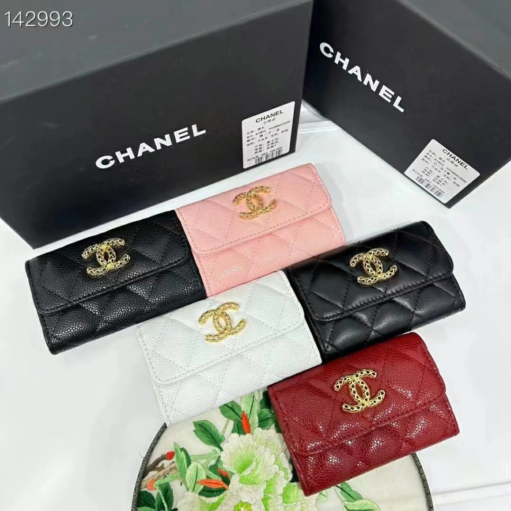 Túi Đựng Thẻ Phụ Nữ Caviar Chính Hãng 100%