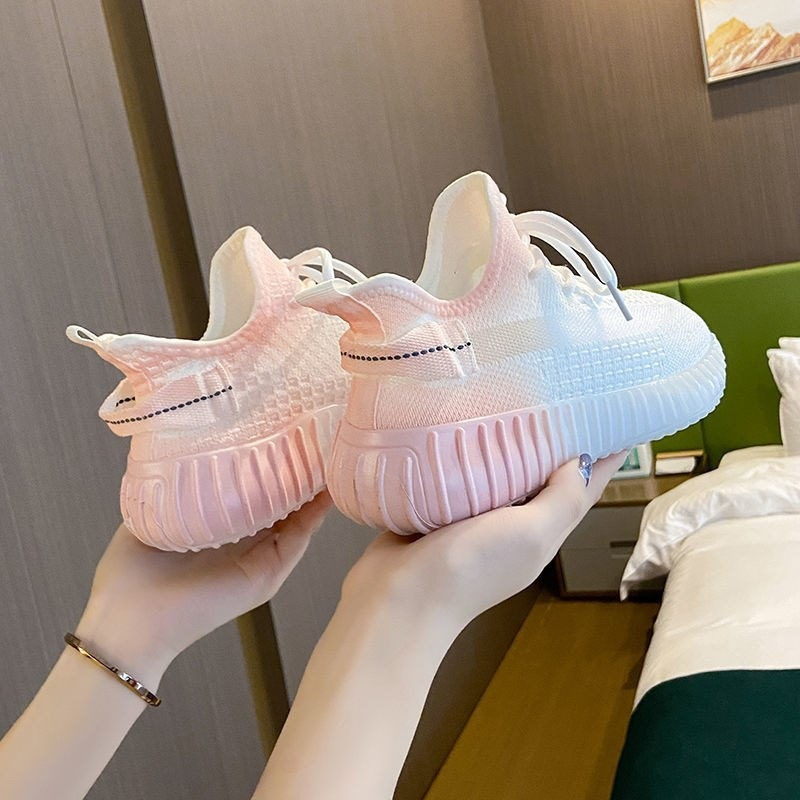 🔥DDU Giày Thể Thao Phối Lưới Siêu Nhẹ Thoáng Khí Thời Trang Mùa Hè 2023 Mới Cho Nữ