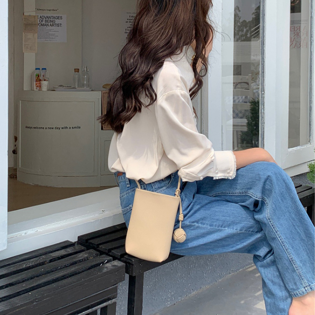 Just STAR Túi Đeo Chéo Đựng Điện Thoại Siêu Nhẹ Đa Năng Thời Trang Phong Cách Hàn Quốc
