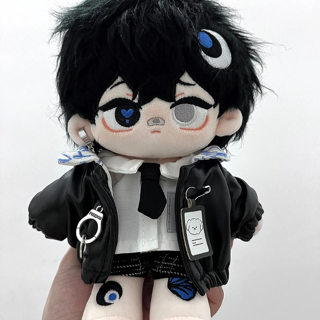 Set 3 Búp Bê Nhồi Bông 20cm Mặc Đồng Phục Dễ Thương