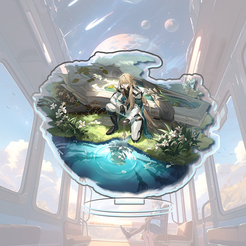 Mô Hình Nhân Vật luocha Đứng Bằng Acrylic Trong Game Honkai: Star Rail