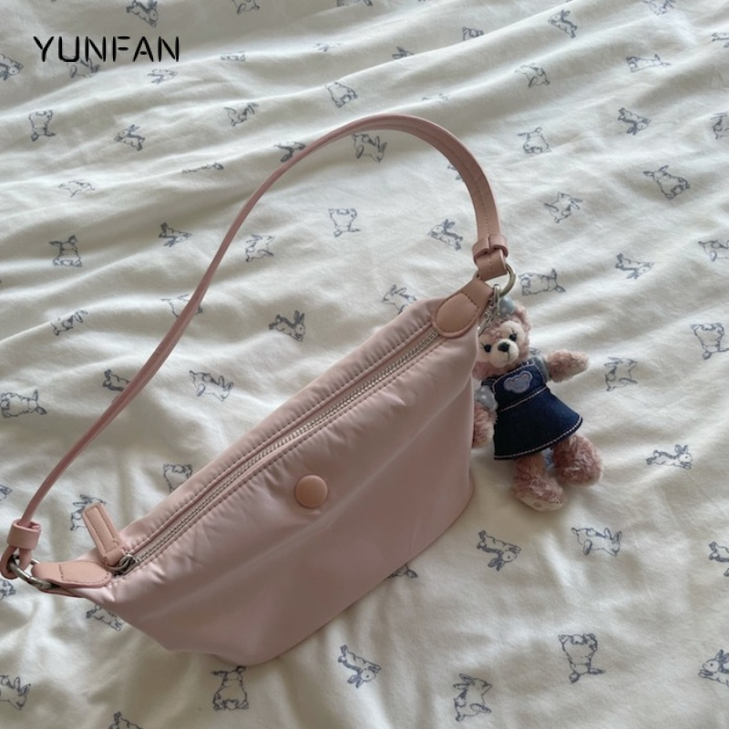 Yunfan Túi Đeo Vai Bằng Vải Nylon Siêu Nhẹ Thời Trang Dành Cho Nữ
