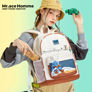  Mr. ace Homme Ba Lô Đi Học Sức Chứa Lớn Mẫu Mới 2023 Chính Hãng Dành Cho Nữ Sinh Du Lịch Ngoài Trời 