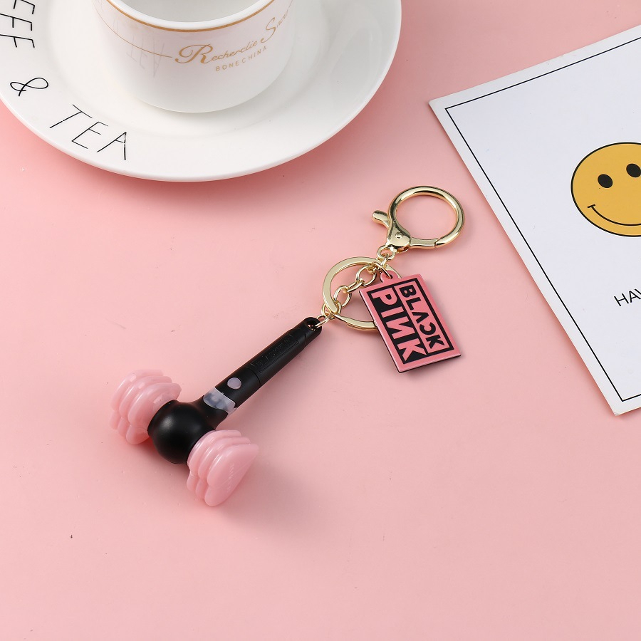 Móc Khóa Điện Tử 9cm Hình Blackpink Xinh Xắn