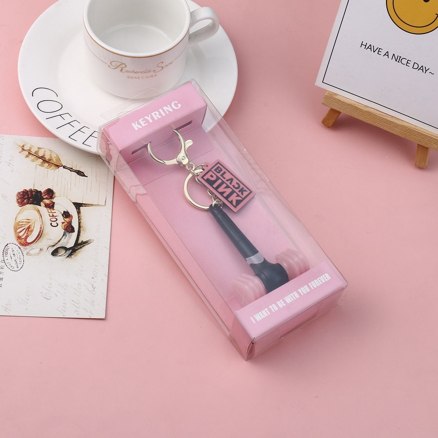 Móc Khóa Điện Tử 9cm Hình Blackpink Xinh Xắn