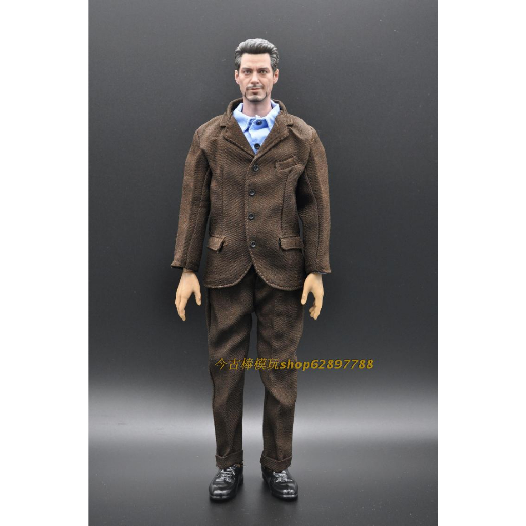 Bộ Quần Áo Vest Màu Nâu Cho Mô Hình Nam 12 "Tỷ Lệ 1 / 6