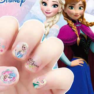 Bộ 5 Miếng Dán Móng Tay Hình Chuột Mickey Và Minnie Trong Phim Hoạt Hình Frozen