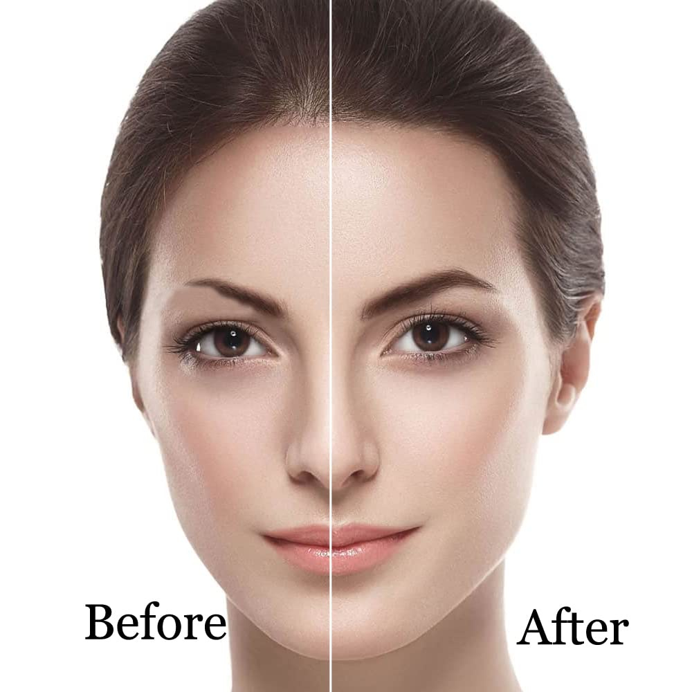 RYNLUNA Gel kẻ mày hai đầu không thấm nước và lâu dài cọ lông mày 3.5g