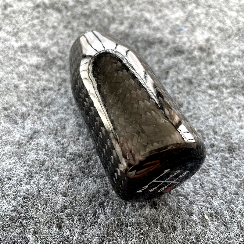 Núm Gạt Chuyển Số Xe Hơi Hình Cầu Bằng Sợi Carbon