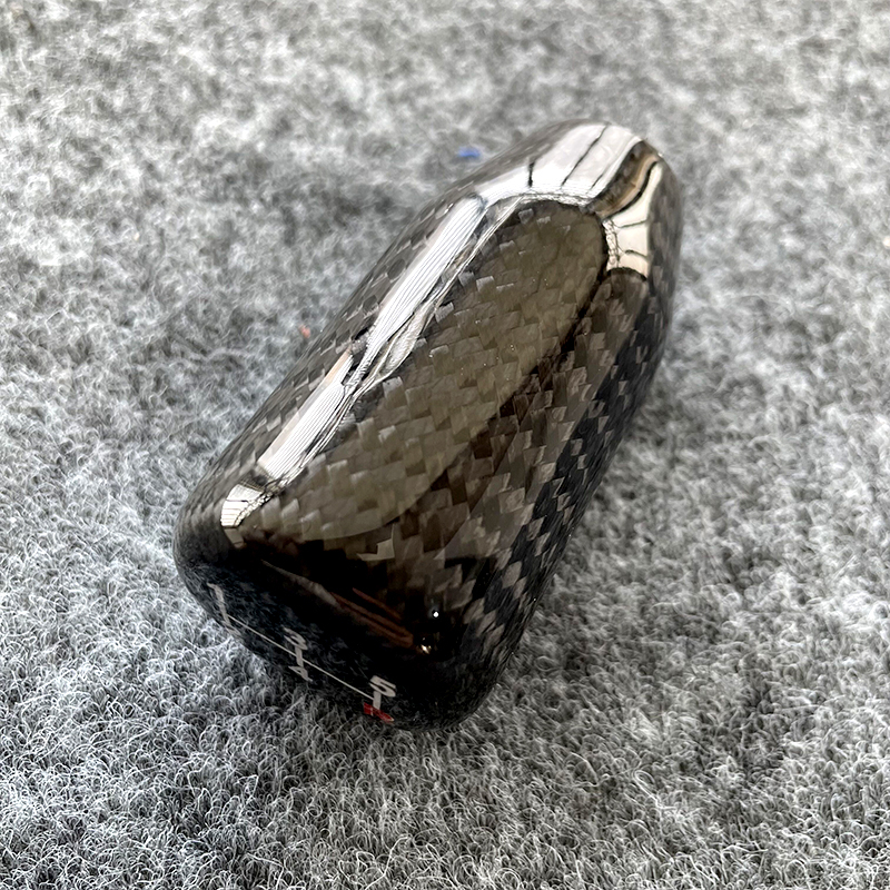 Núm Gạt Chuyển Số Xe Hơi Hình Cầu Bằng Sợi Carbon