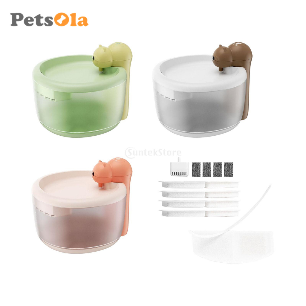 PETSOLA Vòi phun nước uống cảm biến chuyển động cho mèo PETSOLA