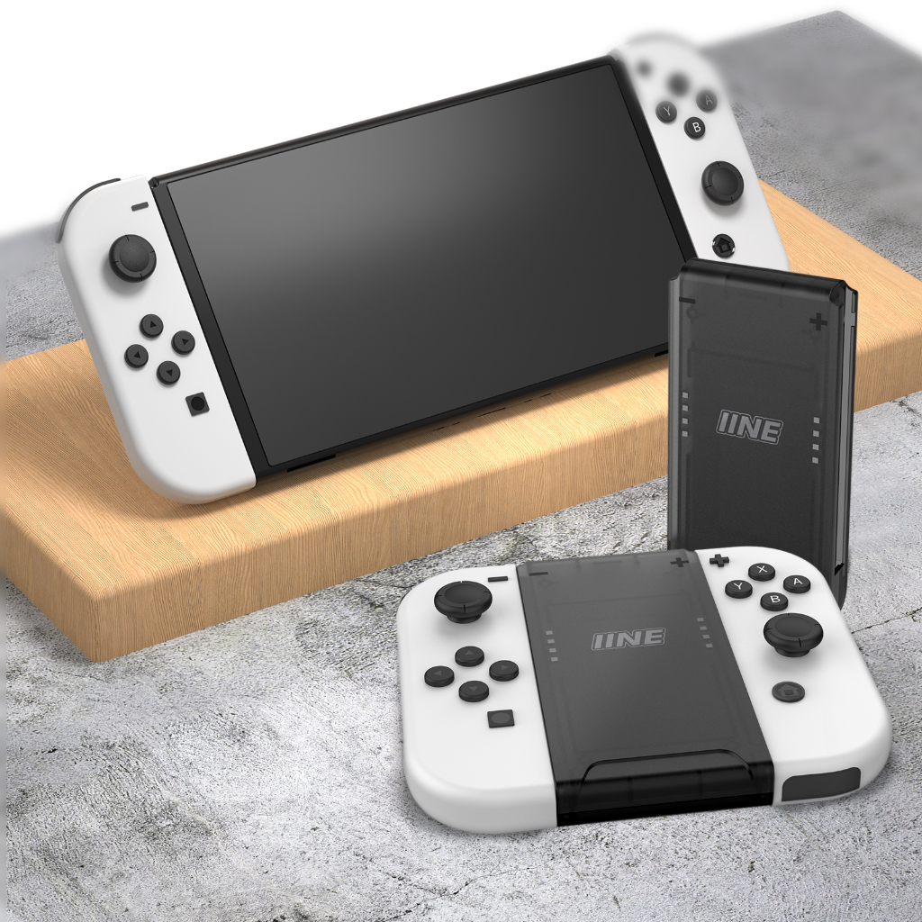 Tay Cầm Chơi Game Nintendo Switch Joy-Con Elite IINE Không Cần Sạc Đa Năng Hình Chữ Nhật