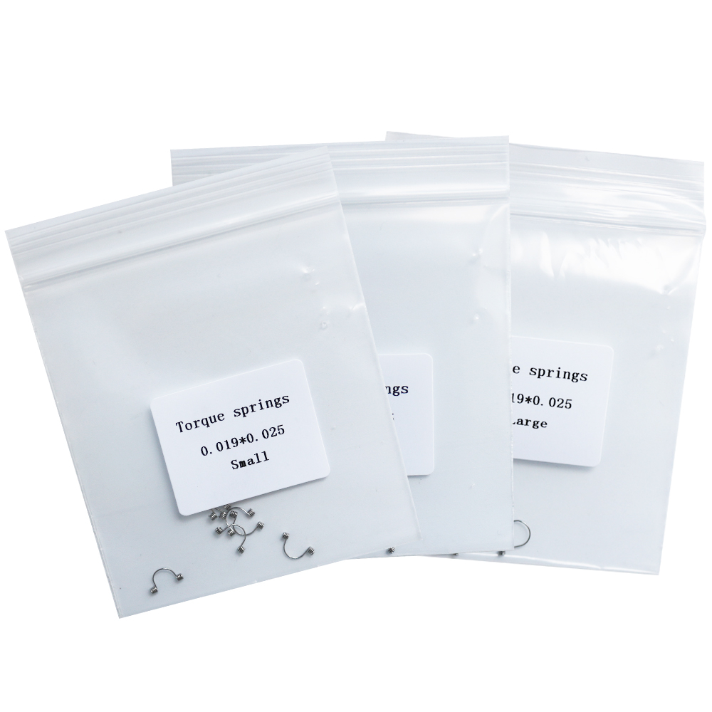 1 Gói 10 Cái / Gói Mô Men Xoắn Thép Không Gỉ   Dental Orthodontic Stainless Steel Torque Spring