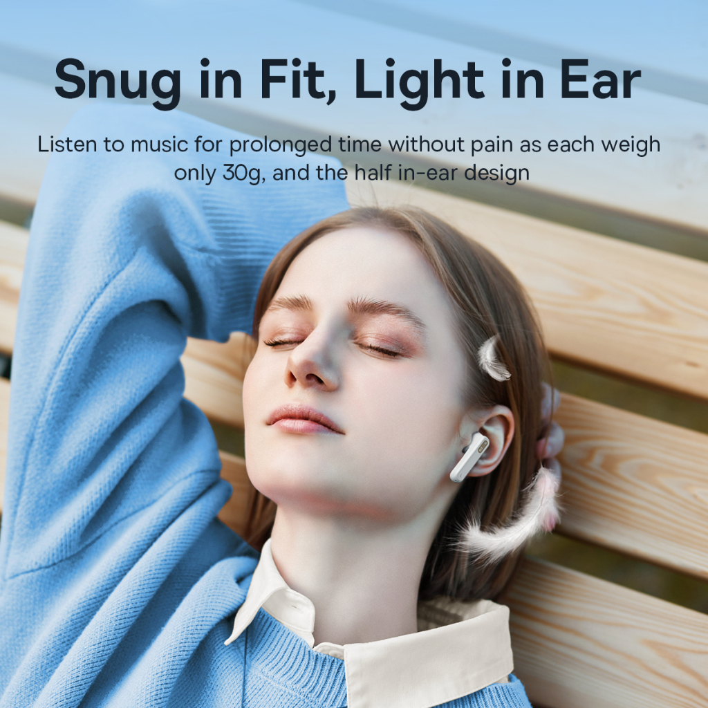 BASEUS TWS E16 Tai Nghe Nhét Tai Không Dây Bluetooth 5.3  Chống Nước IPX4 30h