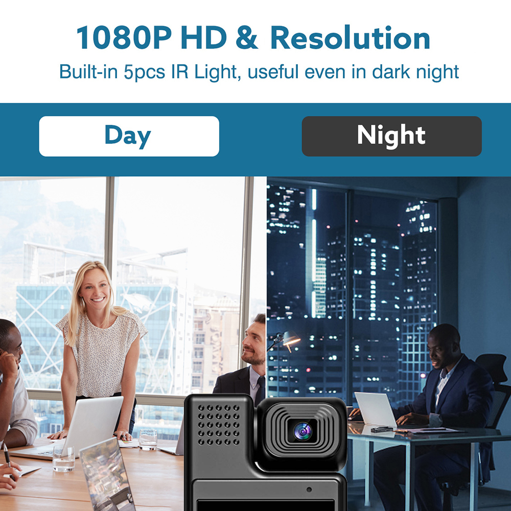 Máy Quay Mini Kỹ ThuậT Số 2023 2K H.264 Mov TầM NhìN Ban Đêm