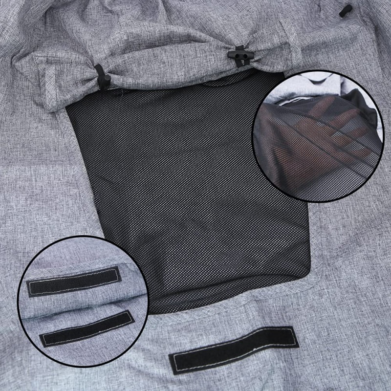 Babyfair. Tấm Bạt Che Nắng / Mưa Chống Thấm Nước Cho Xe Đẩy Em Bé