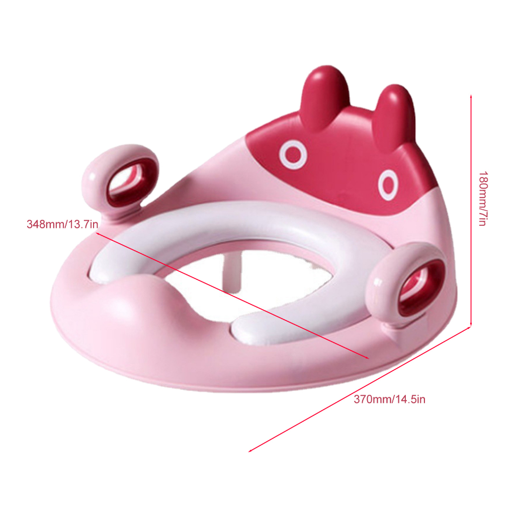 Có thể bán buôn Bô trẻ em Soft Splatter Proof Chống trượt Ghế tập ngồi bô cho bé có tay cầm trai gái Sodium075 Hàng giao ngay